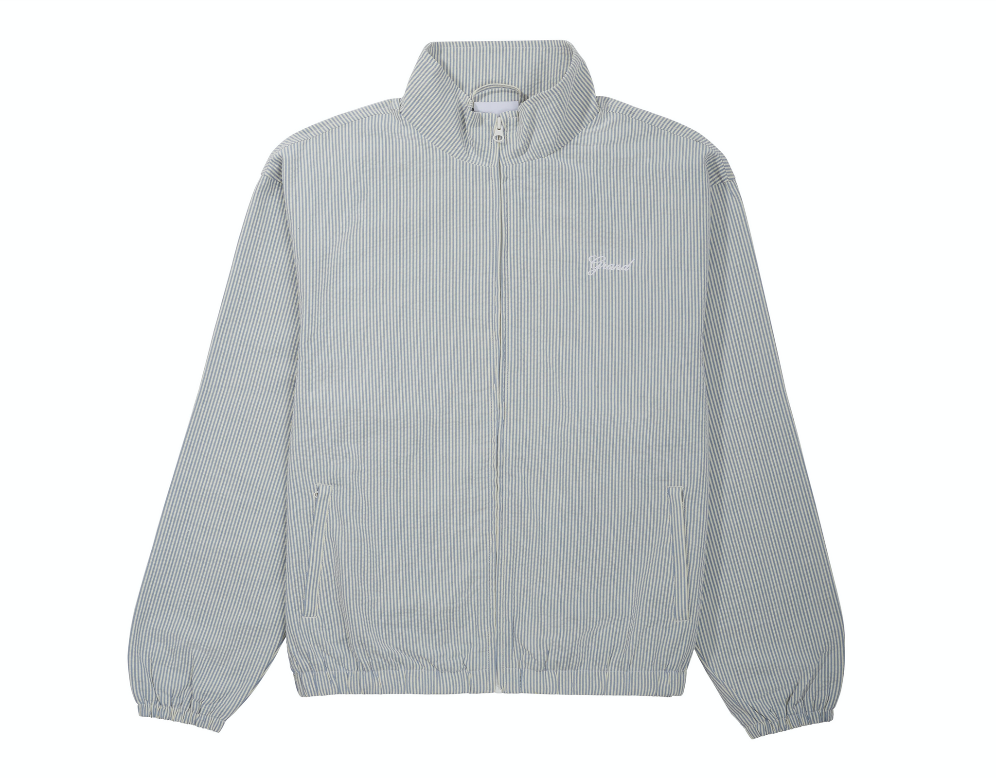 SeerSucker Jacket Baby Blue