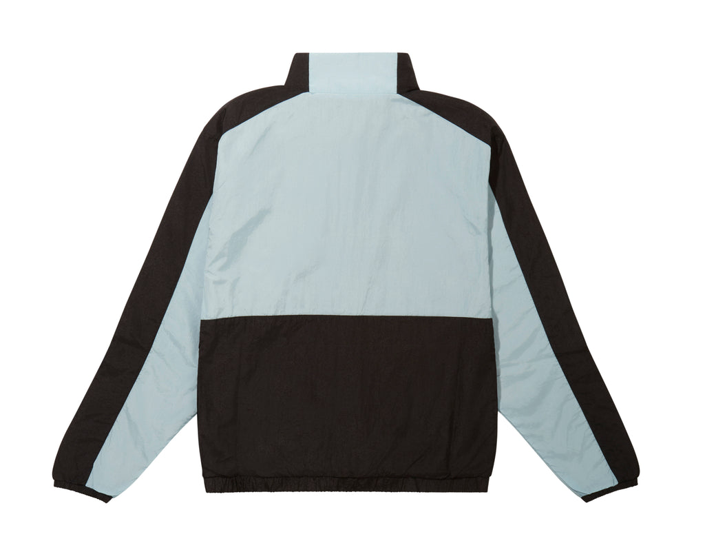 Nylon Track Jacket Black/Pale Blue