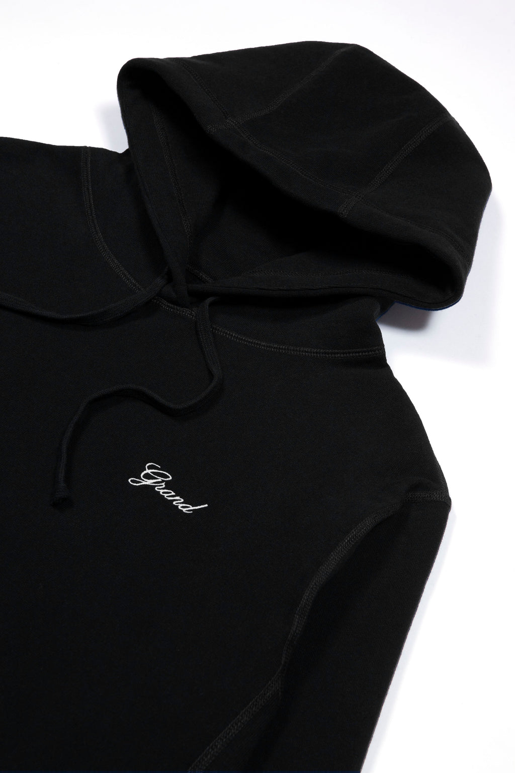 Script Hoodie Black