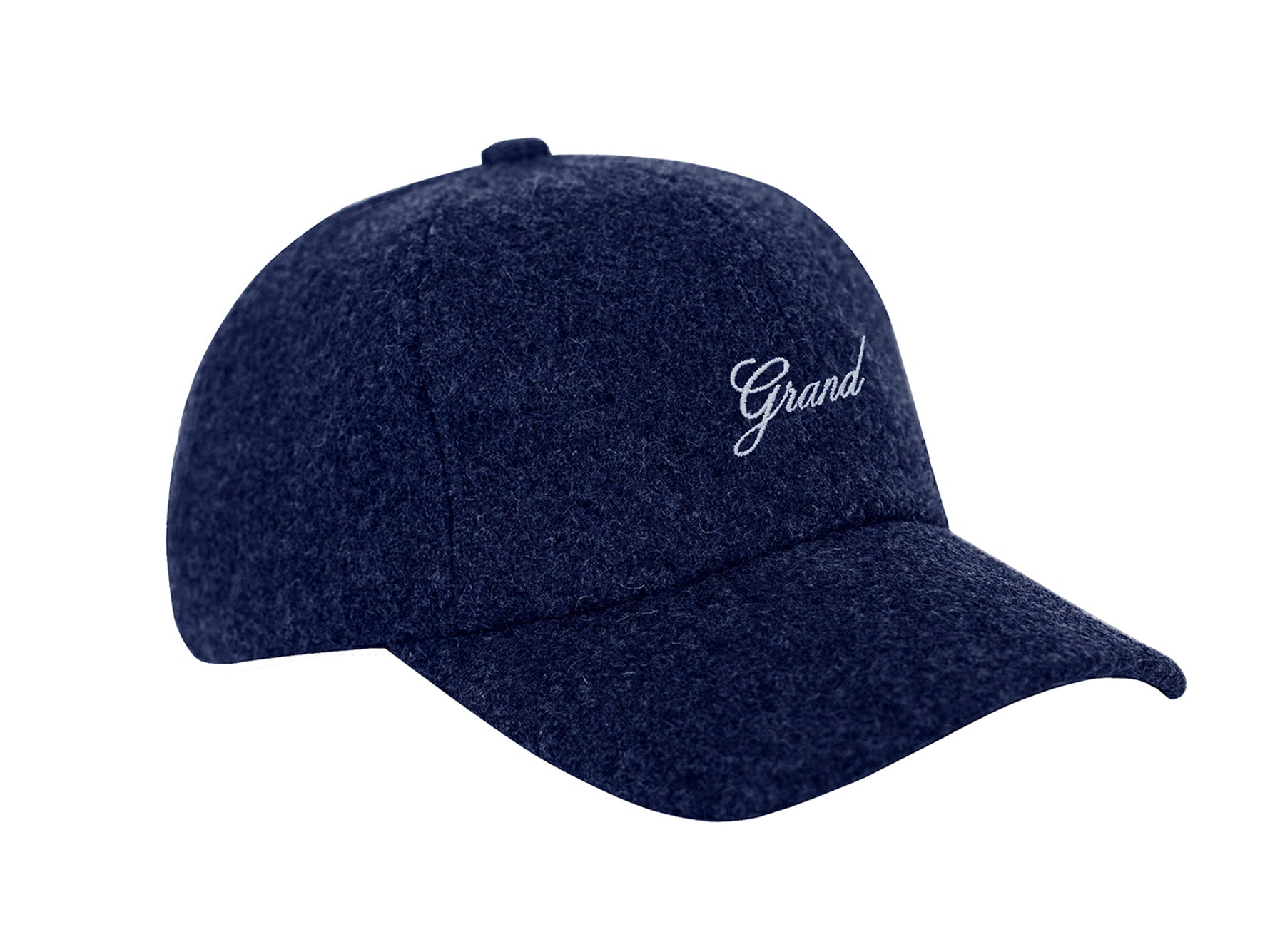 MELTON WOOL CAP NAVY